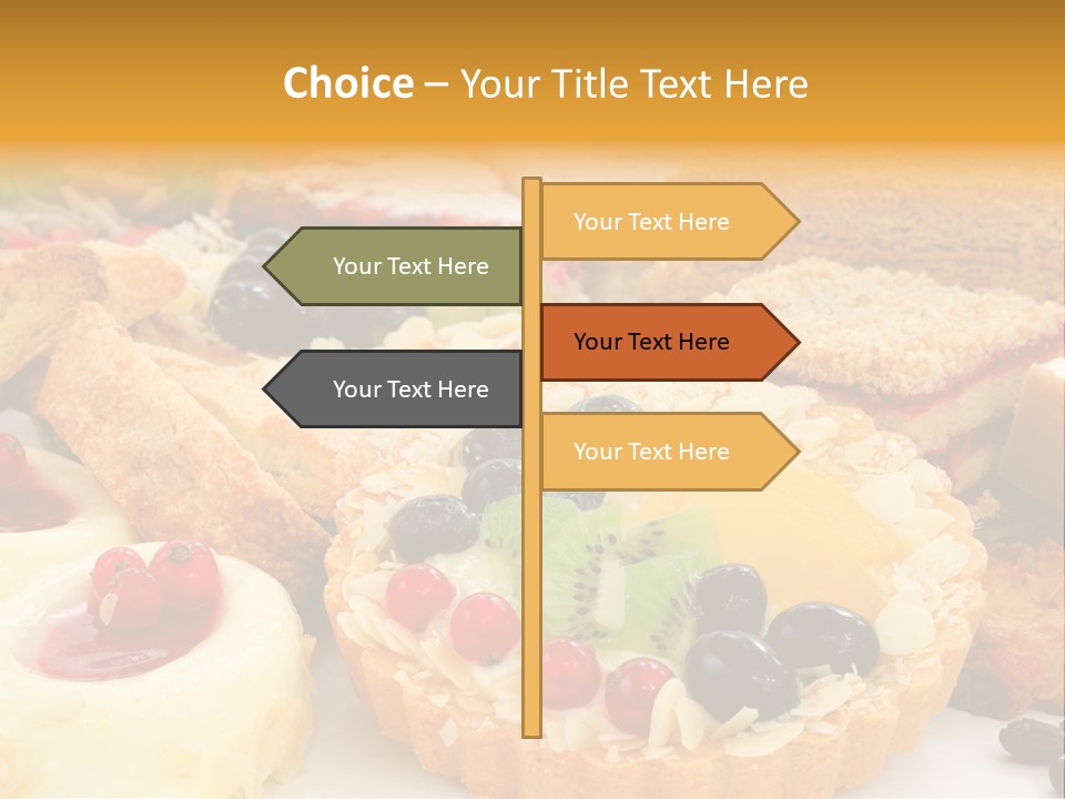 Dusting Kiwi Tasty PowerPoint Template