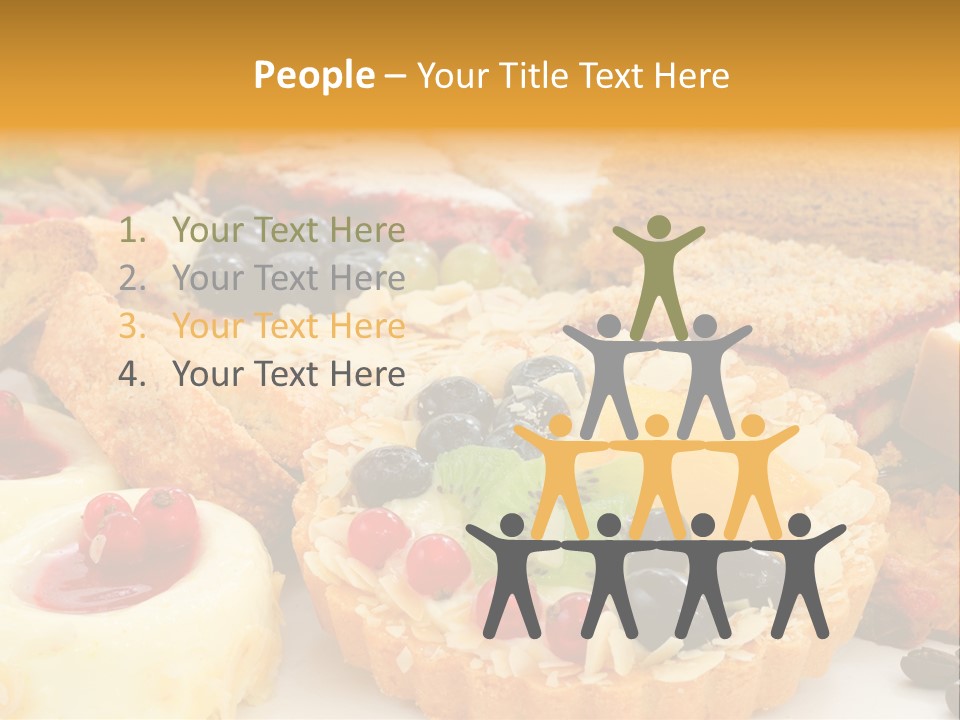 Dusting Kiwi Tasty PowerPoint Template