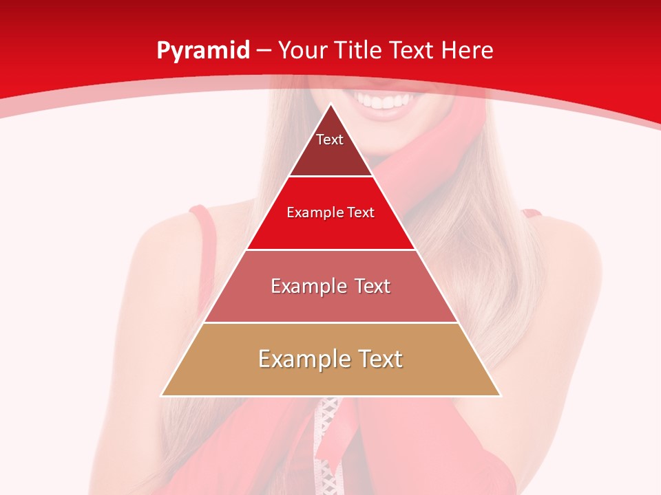 Emotion Female Happiness PowerPoint Template