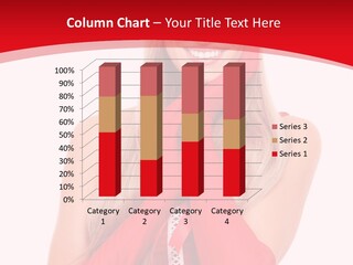 Emotion Female Happiness PowerPoint Template