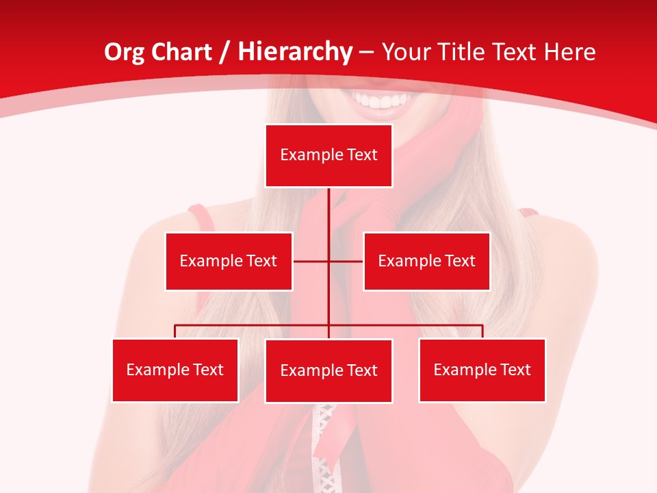 Emotion Female Happiness PowerPoint Template