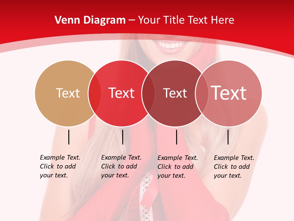 Emotion Female Happiness PowerPoint Template