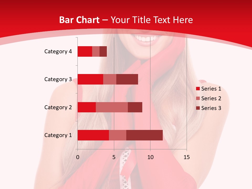 Emotion Female Happiness PowerPoint Template