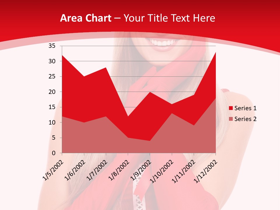 Emotion Female Happiness PowerPoint Template