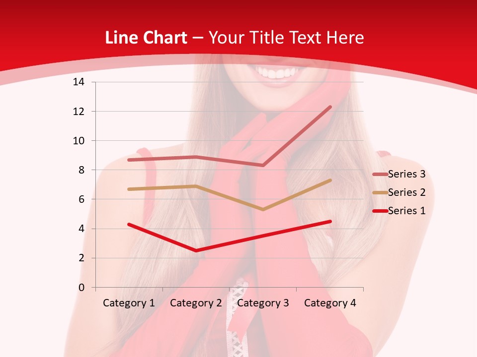Emotion Female Happiness PowerPoint Template