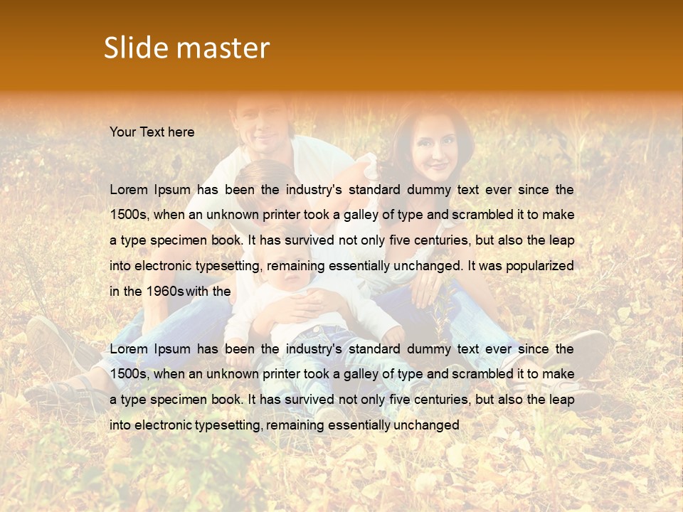 Parents Relations Together PowerPoint Template