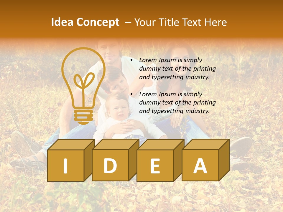 Parents Relations Together PowerPoint Template