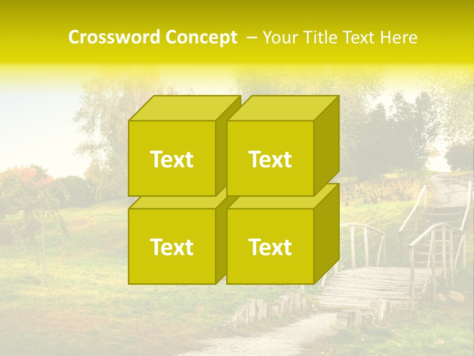 Environment Scene Forest PowerPoint Template