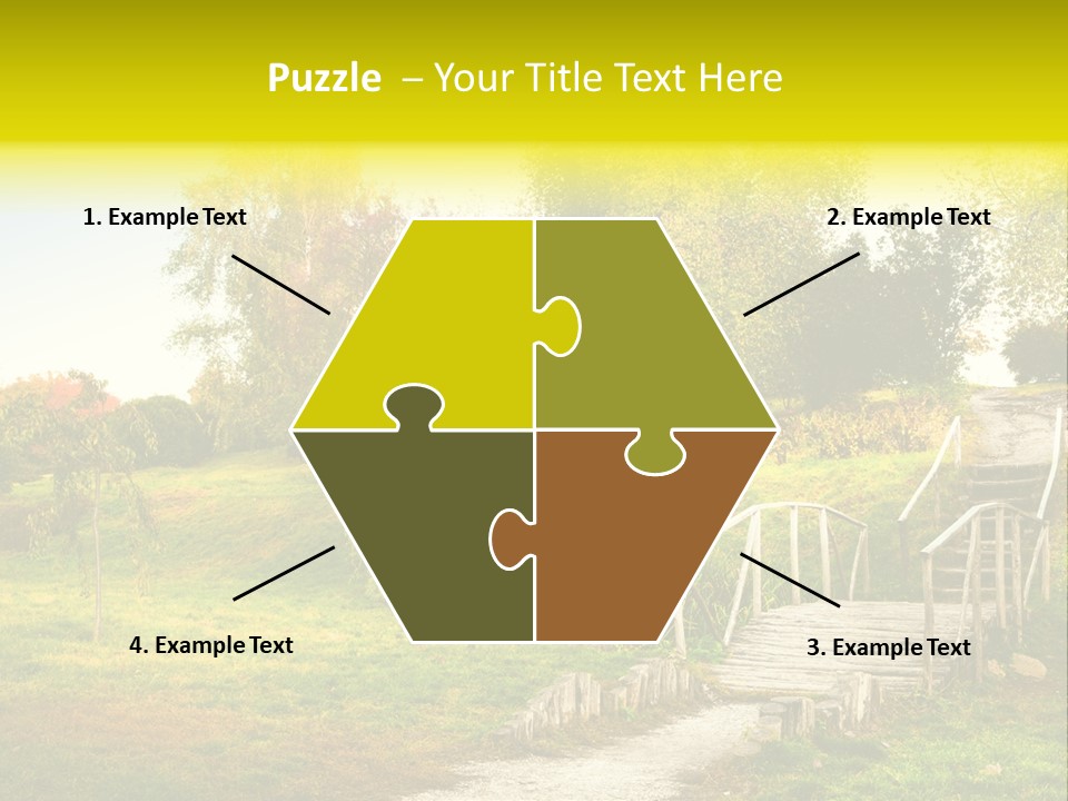 Environment Scene Forest PowerPoint Template