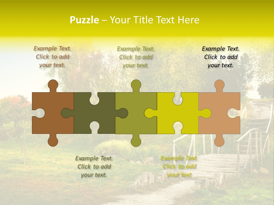 Environment Scene Forest PowerPoint Template