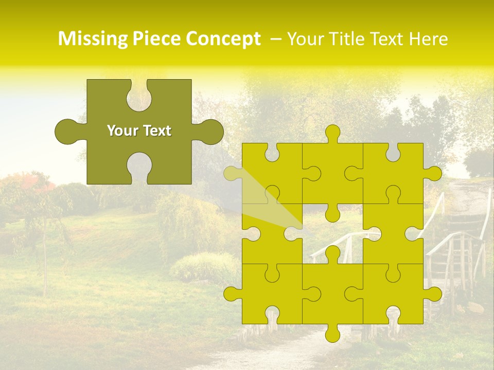 Environment Scene Forest PowerPoint Template