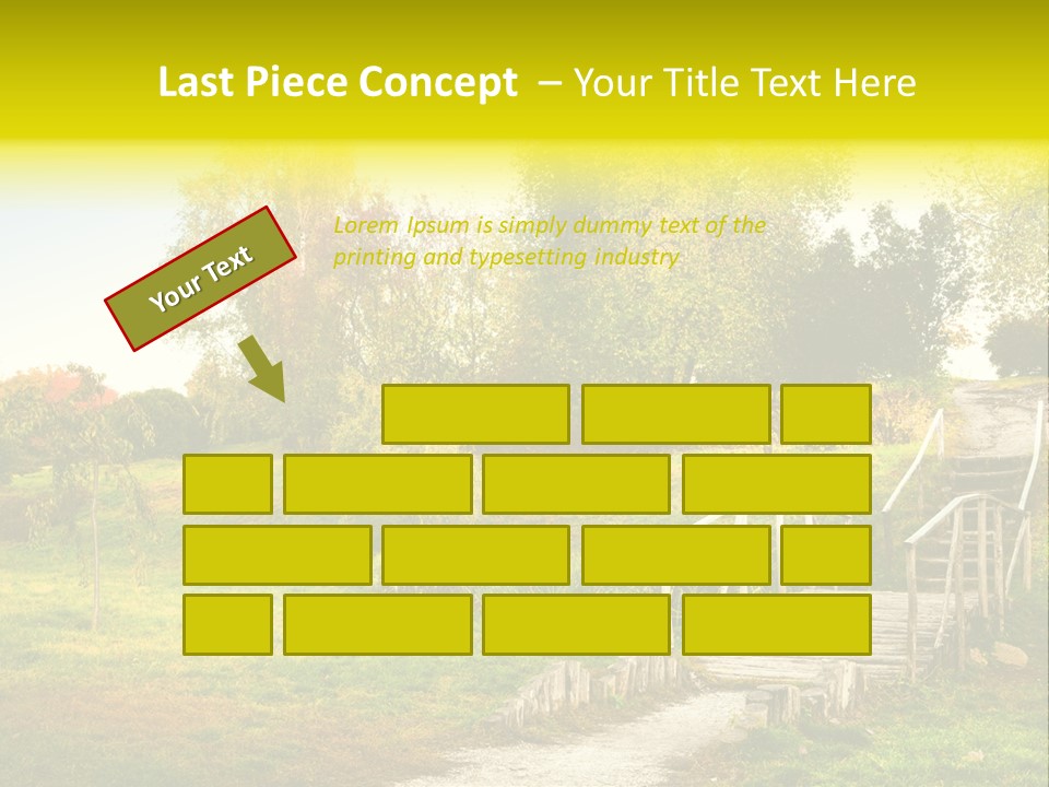 Environment Scene Forest PowerPoint Template
