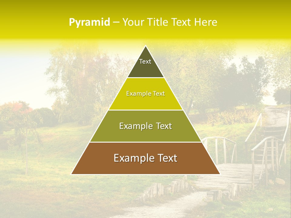 Environment Scene Forest PowerPoint Template