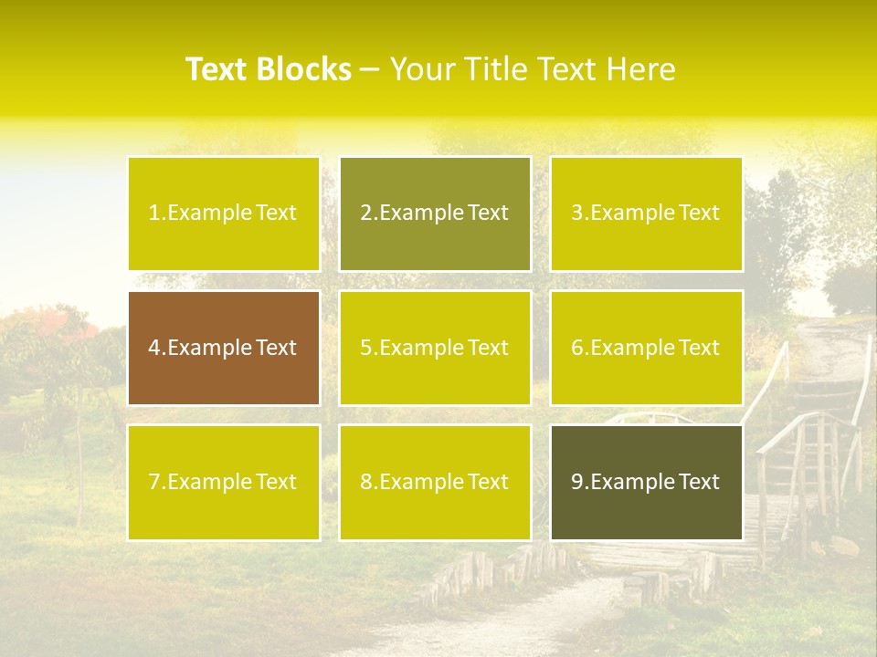 Environment Scene Forest PowerPoint Template