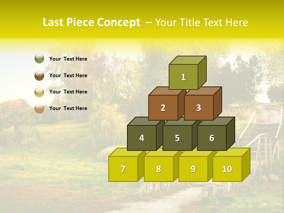 Environment Scene Forest PowerPoint Template