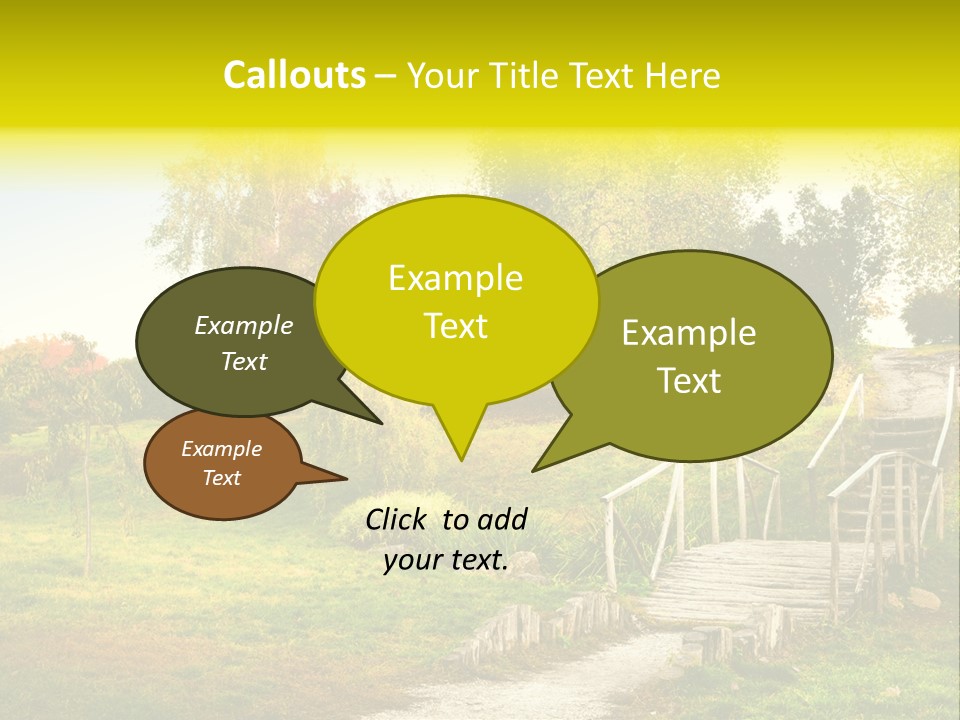Environment Scene Forest PowerPoint Template