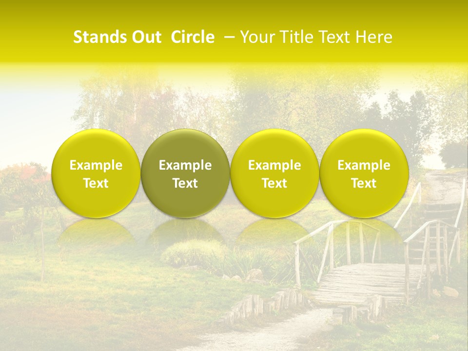 Environment Scene Forest PowerPoint Template