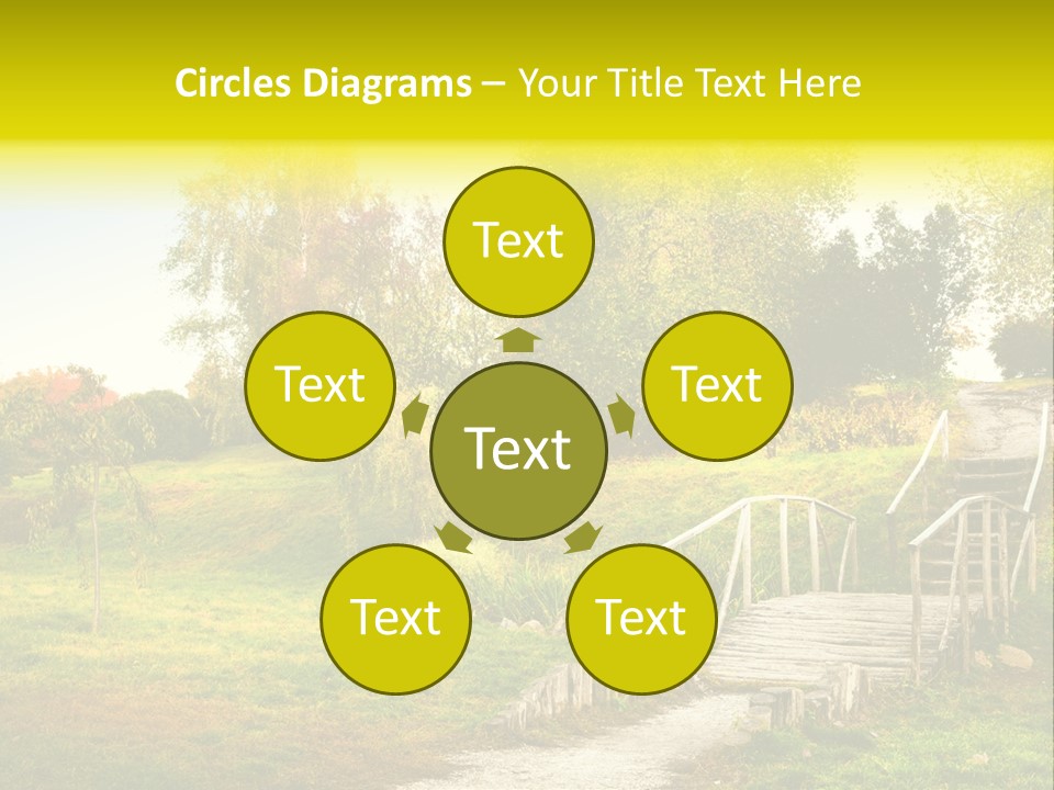 Environment Scene Forest PowerPoint Template