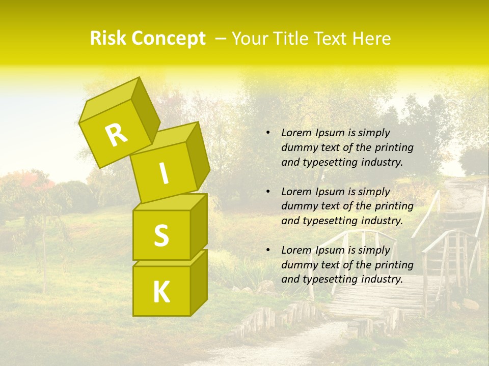 Environment Scene Forest PowerPoint Template