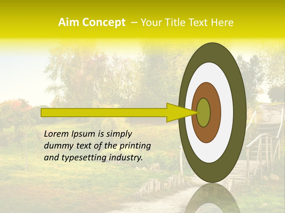 Environment Scene Forest PowerPoint Template