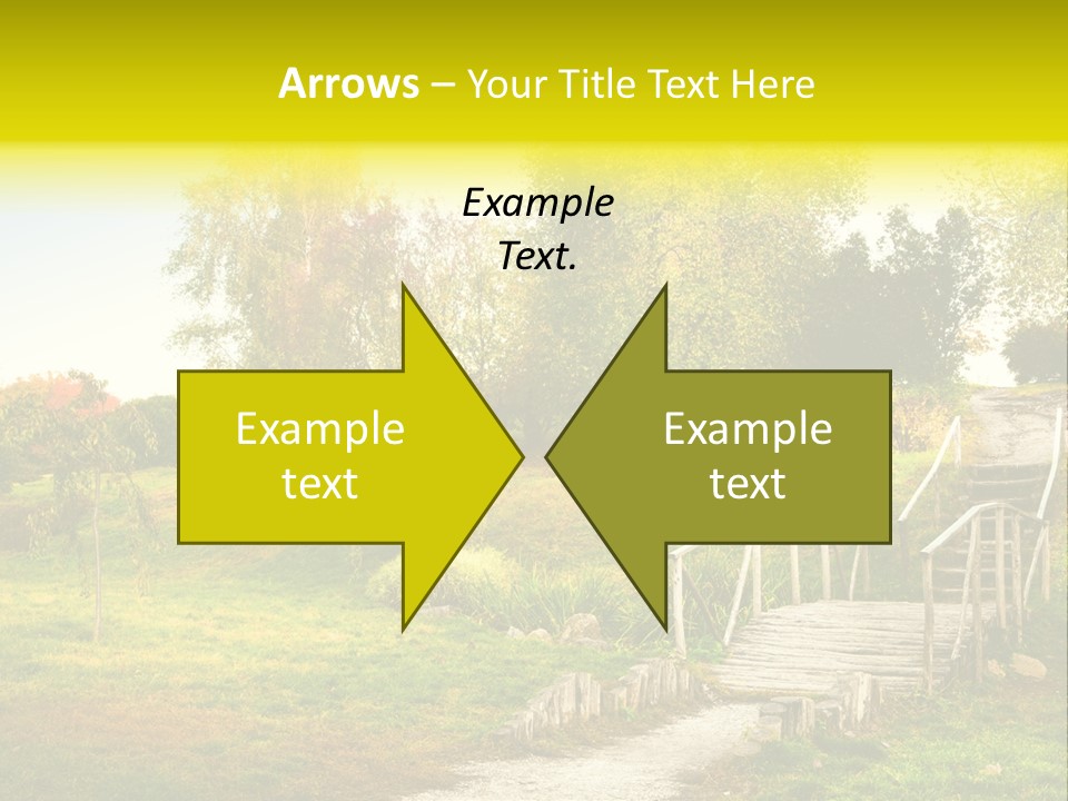 Environment Scene Forest PowerPoint Template