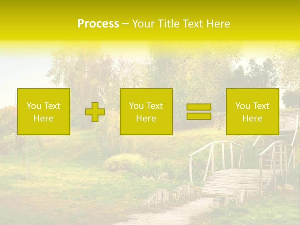 Environment Scene Forest PowerPoint Template