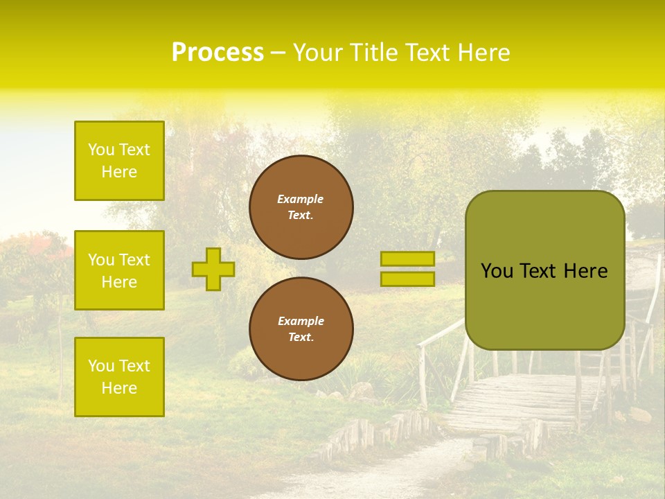 Environment Scene Forest PowerPoint Template