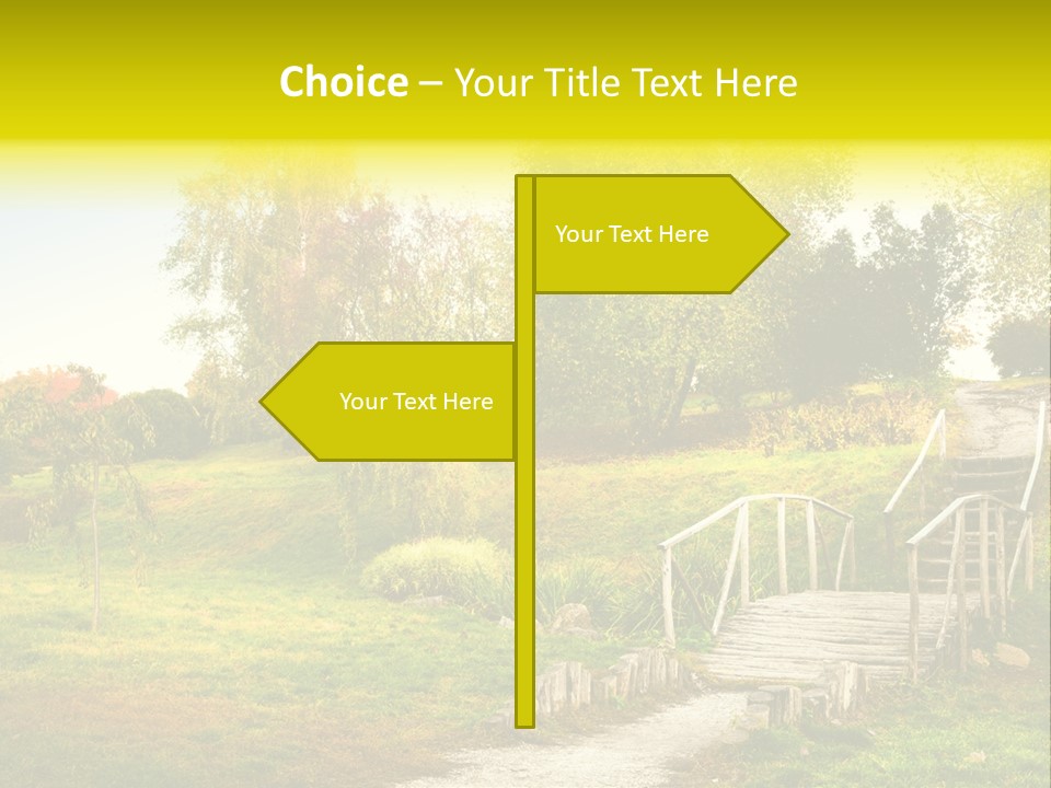 Environment Scene Forest PowerPoint Template