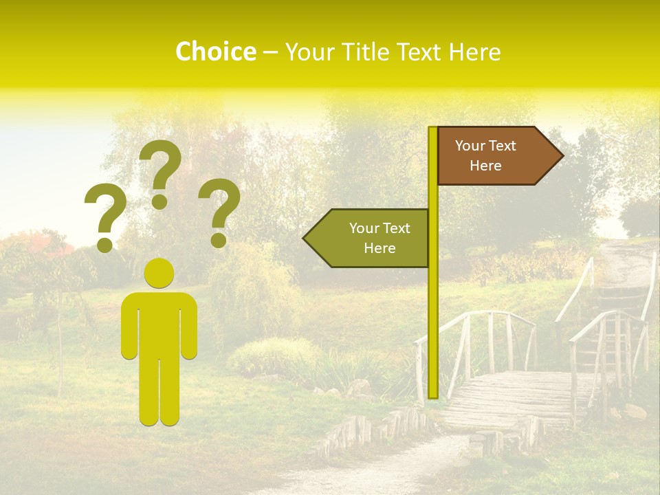 Environment Scene Forest PowerPoint Template