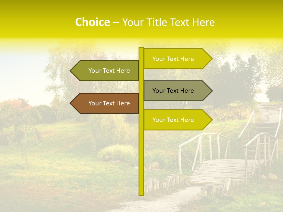 Environment Scene Forest PowerPoint Template