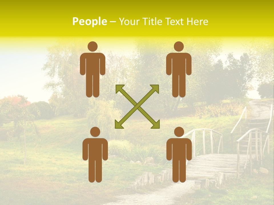 Environment Scene Forest PowerPoint Template