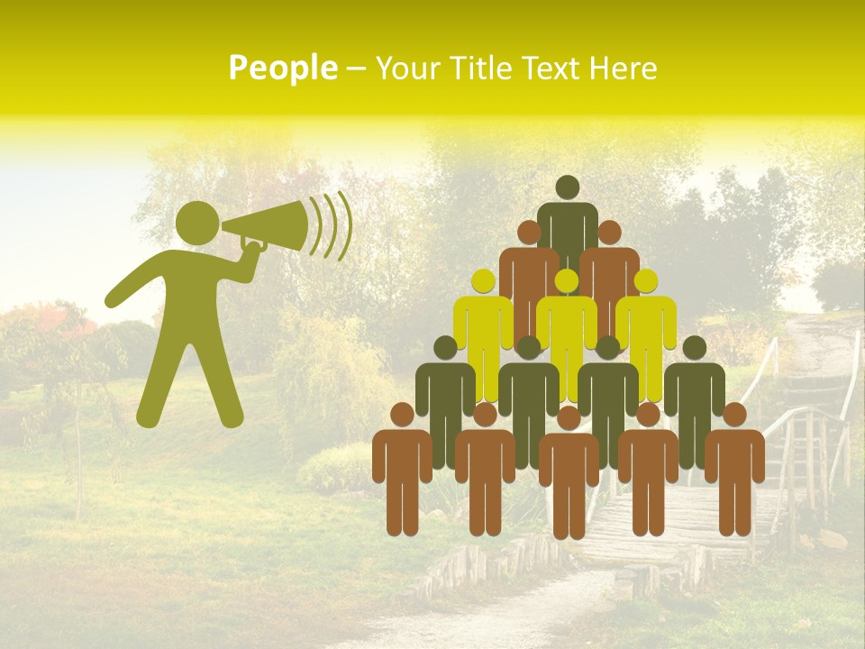 Environment Scene Forest PowerPoint Template