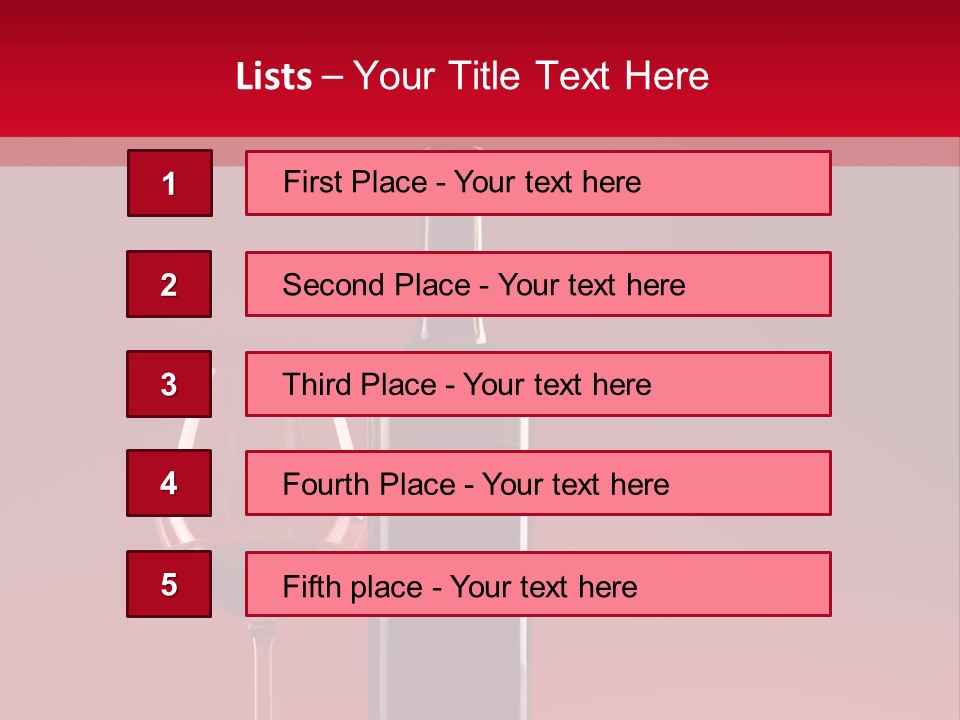 Unlabeled Dark Objects PowerPoint Template