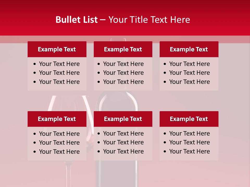 Unlabeled Dark Objects PowerPoint Template