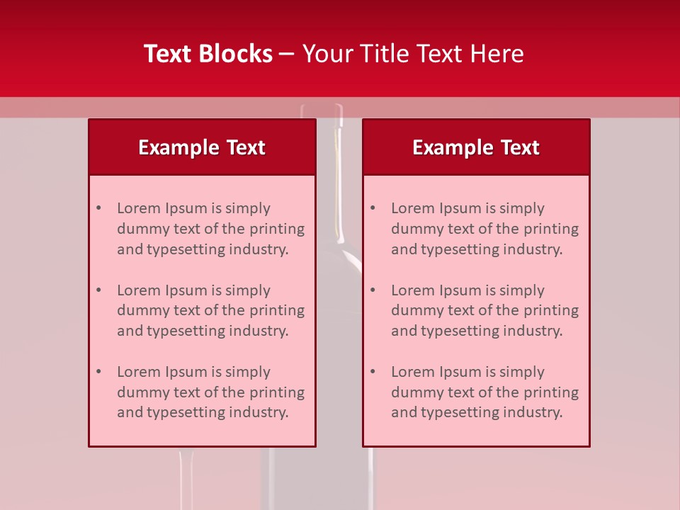 Unlabeled Dark Objects PowerPoint Template