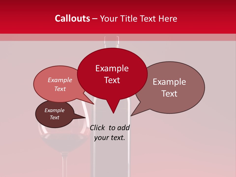 Unlabeled Dark Objects PowerPoint Template