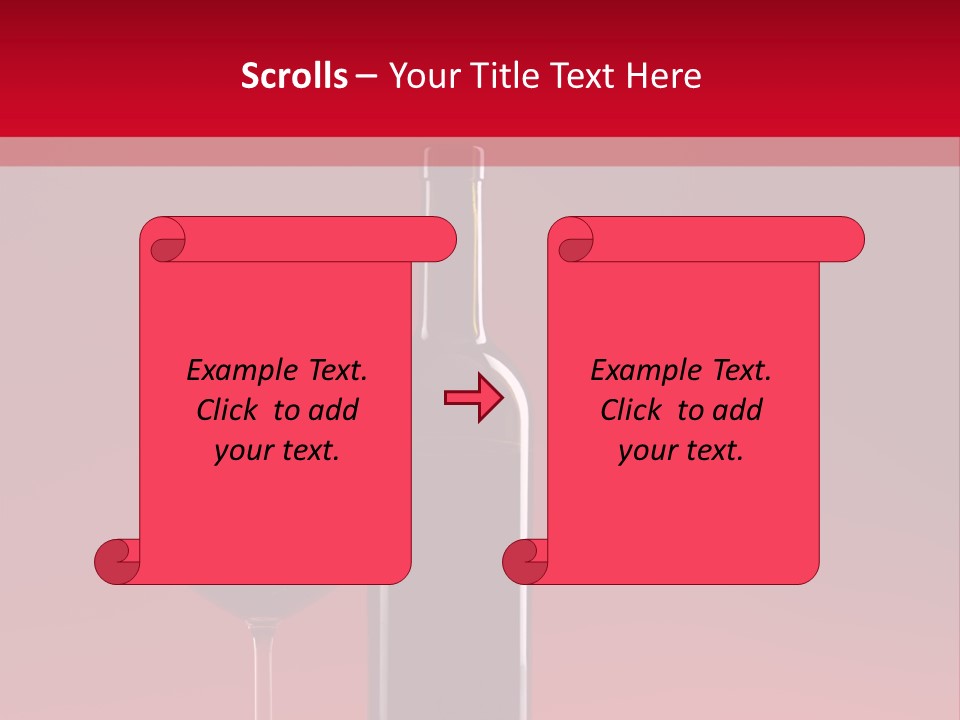 Unlabeled Dark Objects PowerPoint Template
