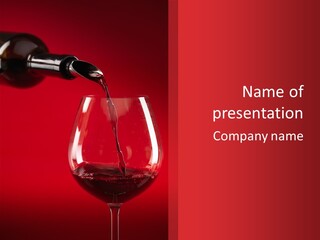 Empty Glass Drops PowerPoint Template