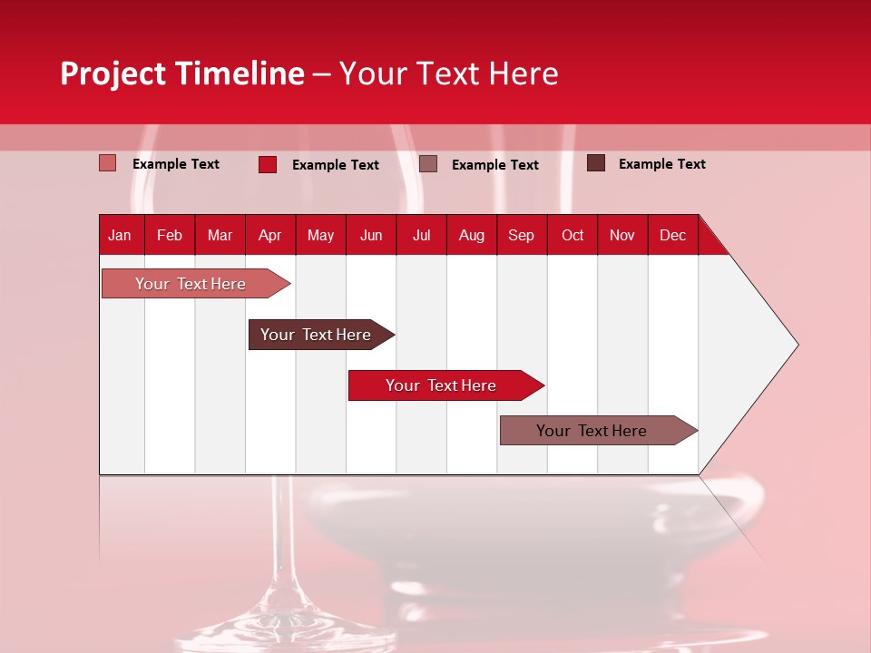 Standing Bottle Contrast PowerPoint Template