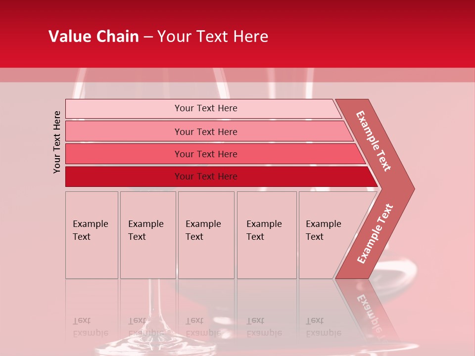 Standing Bottle Contrast PowerPoint Template