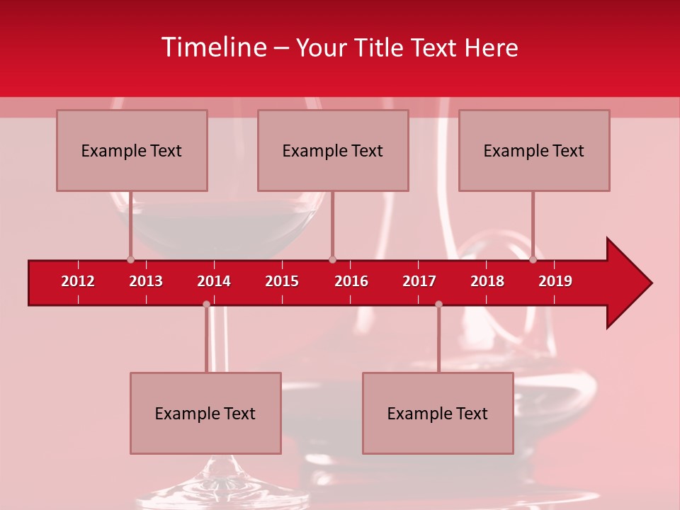 Standing Bottle Contrast PowerPoint Template
