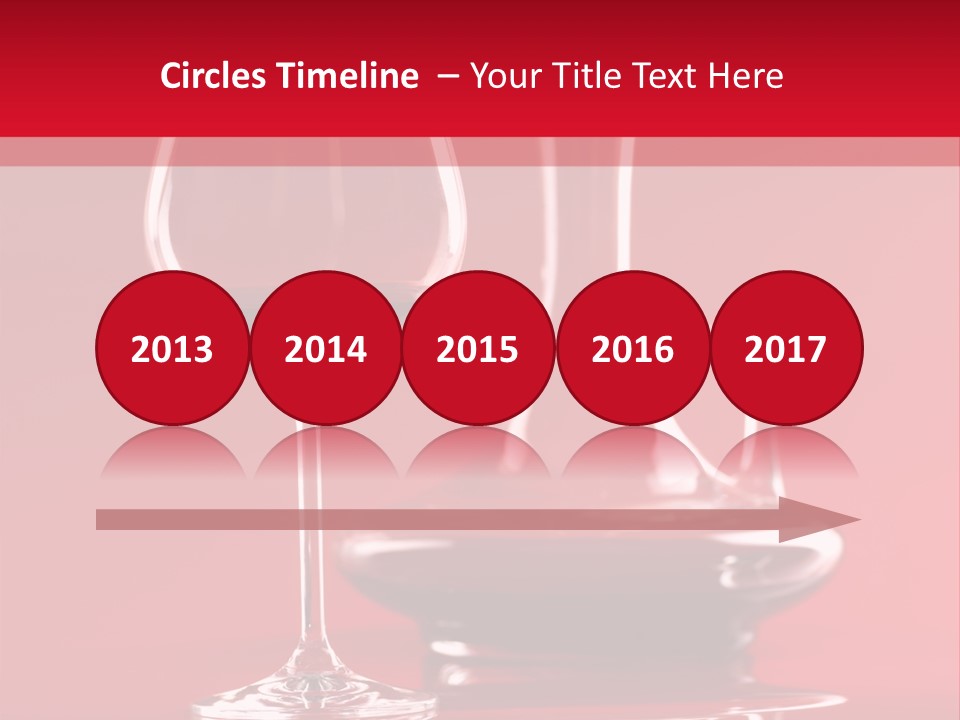 Standing Bottle Contrast PowerPoint Template