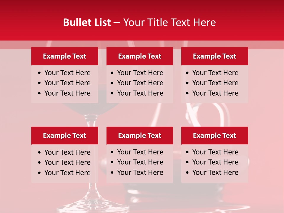 Standing Bottle Contrast PowerPoint Template