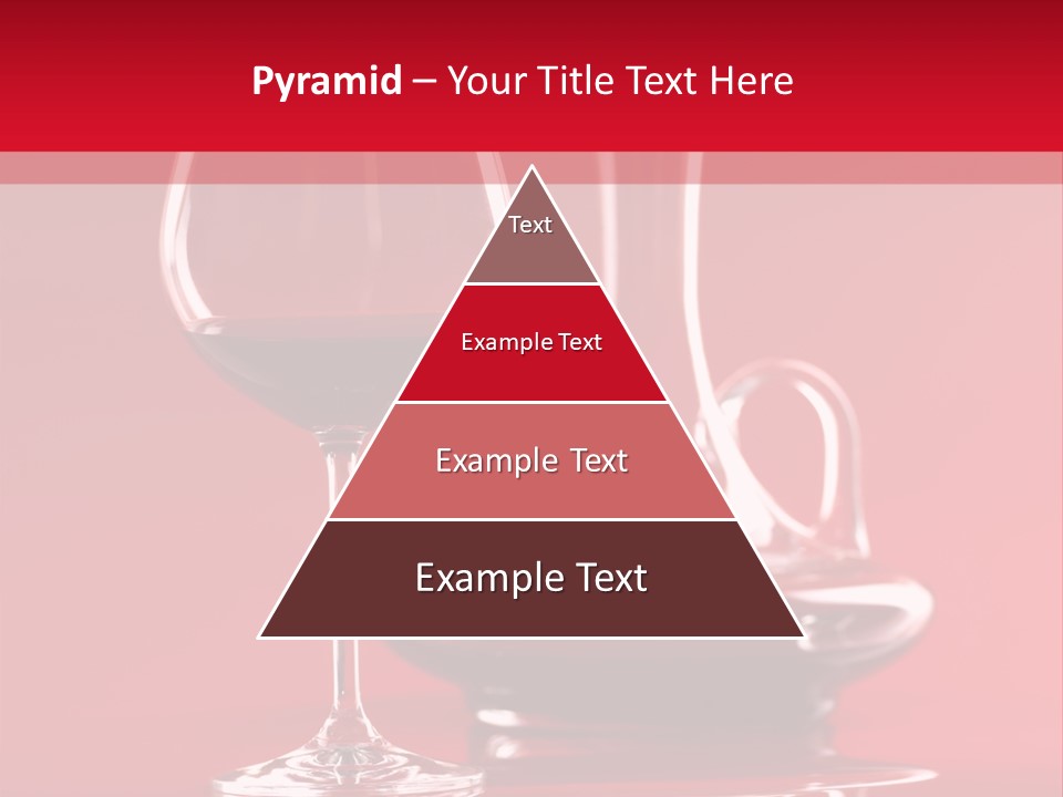 Standing Bottle Contrast PowerPoint Template