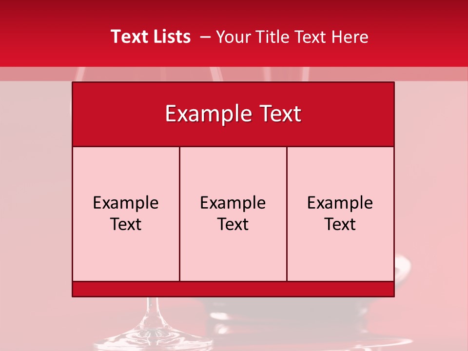 Standing Bottle Contrast PowerPoint Template