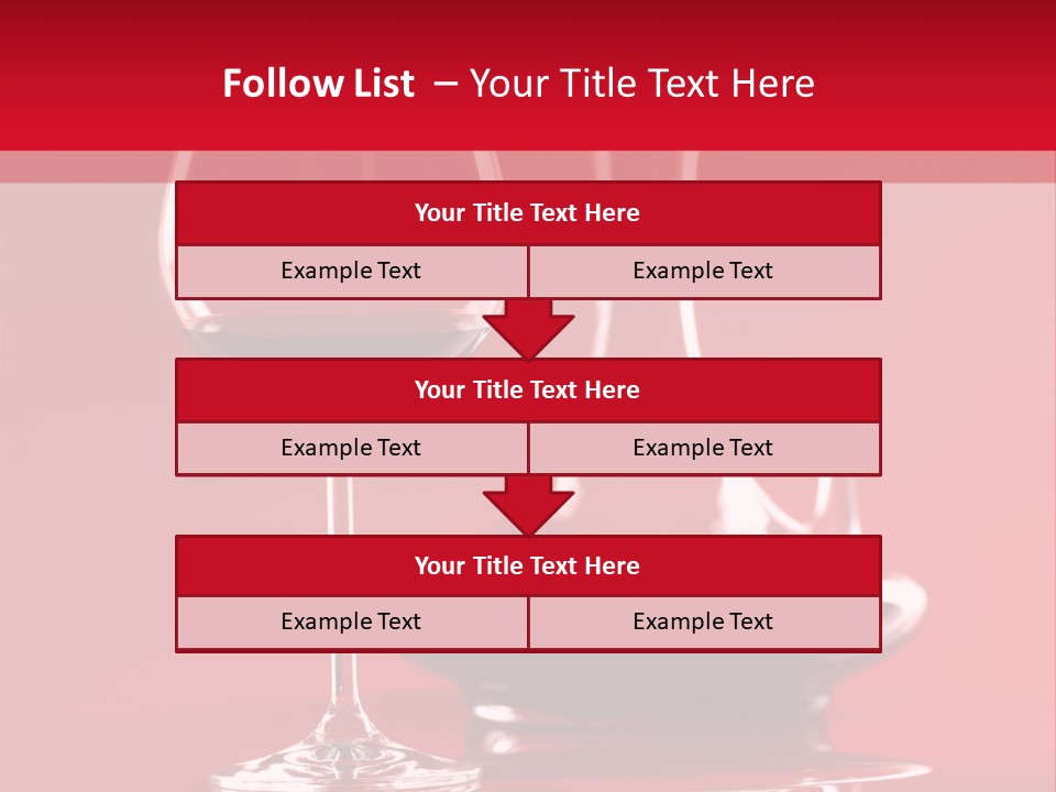 Standing Bottle Contrast PowerPoint Template