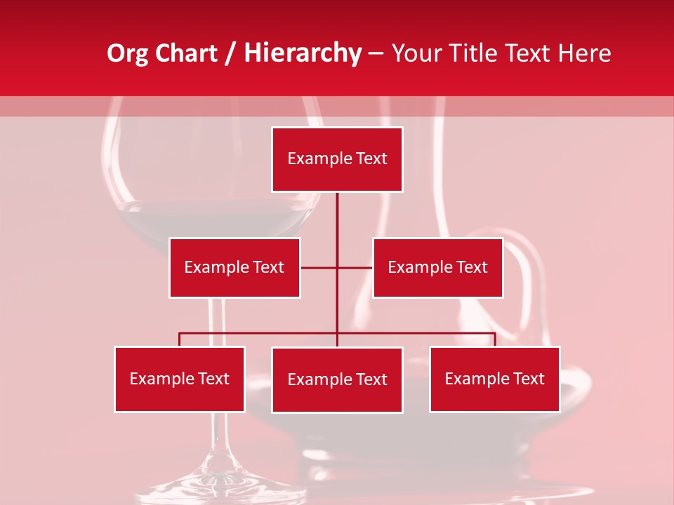 Standing Bottle Contrast PowerPoint Template