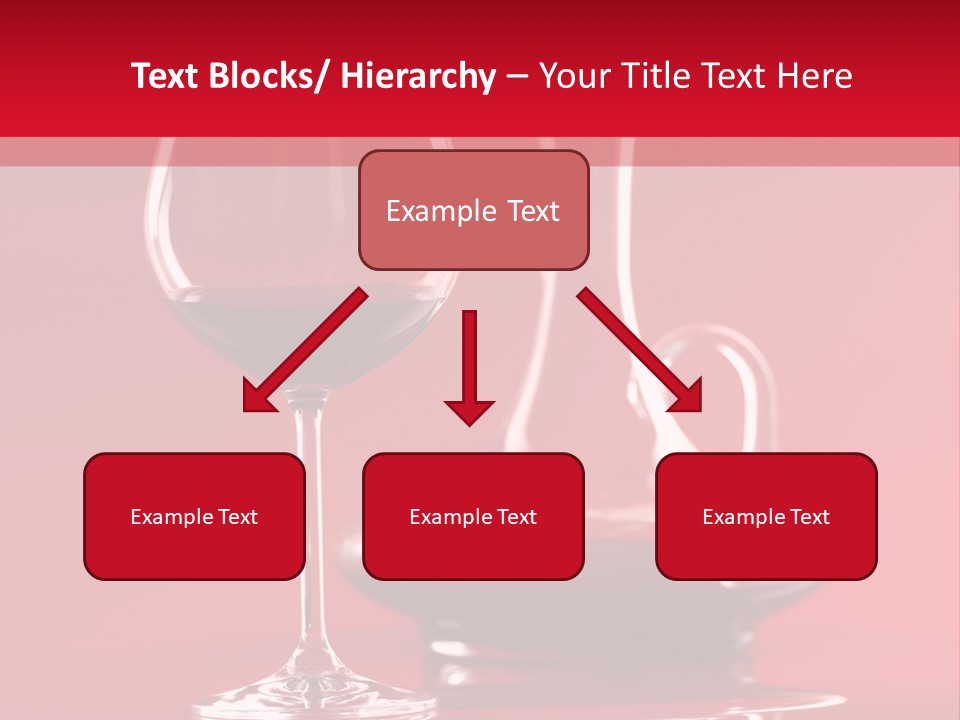Standing Bottle Contrast PowerPoint Template