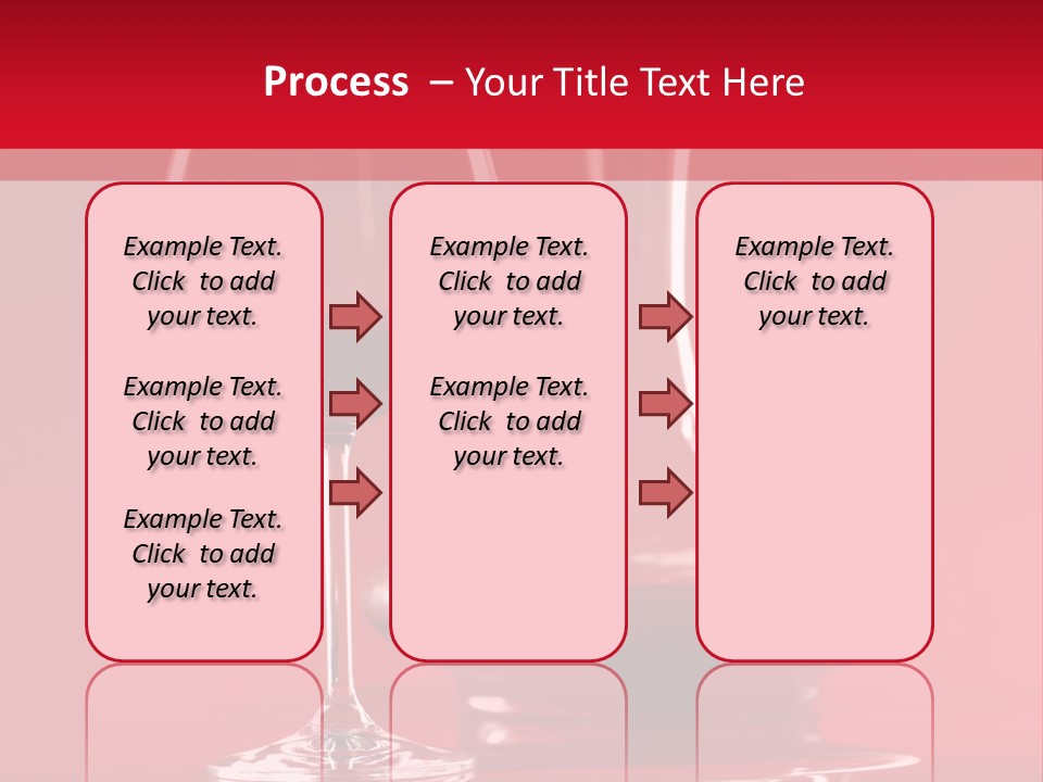 Standing Bottle Contrast PowerPoint Template
