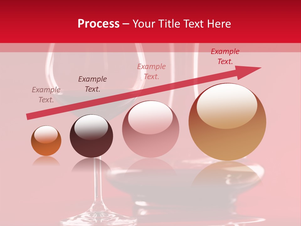 Standing Bottle Contrast PowerPoint Template